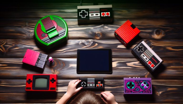 retro gaming consoles for kids
